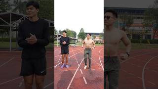 Chạy Đua Với Vận Động Viên Điền Kinh Quốc Gia Ai Thắng Ăn 100?