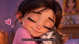 Mia and the Lost Kitten 🐱💗 | A Heartwarming Story for Kids @LittleDreamyTales-p5q 