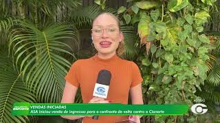 ASA inicia venda de ingressos para o confronto de volta contra o Cianorte - 21/07/2026