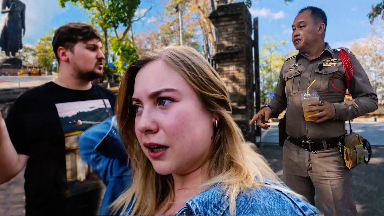 The THAI Police STOPPED US From LEAVING Abandoned Temple 🇹🇭