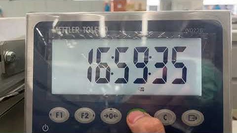 METTLER TOLEDO IND236 SETTING TIME&DATE.