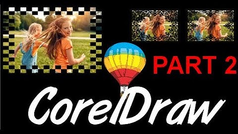 Corel Draw Tips & Tricks Frames inside or under Effects Part 2