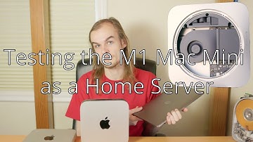 Taking a look at the M1 Mac Mini as a home server
