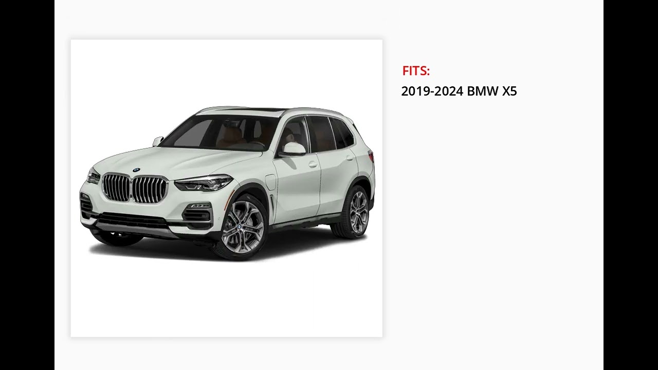 2019-2024 BMW G05 X5 Roof Rack Base Railing Carrier Support System 