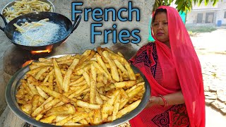 हलवाई जैसा फ्रेंच फ्राइज बनाने का सीक्रेट तरीका सीखो | Crispy French Fries Recipe / Aloo Nashta