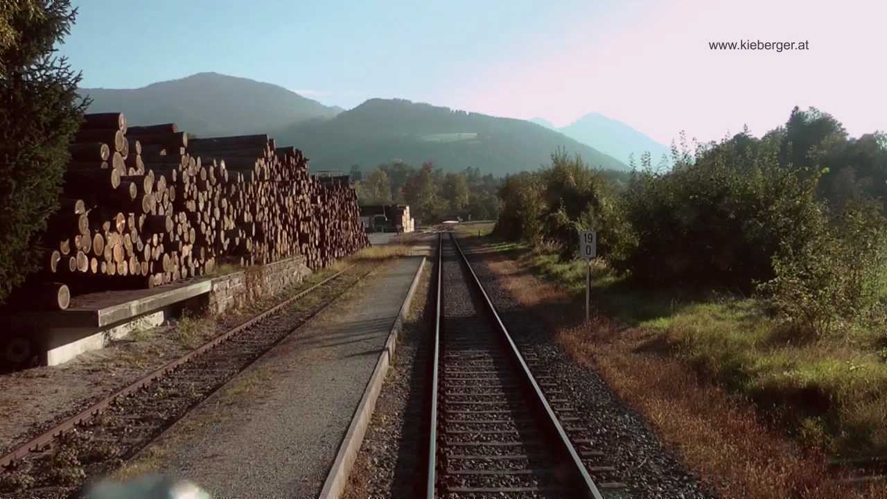 Almtalbahn - Führerstandsmitfahrt - Wels (Hbf) nach Grünau i. Almtal