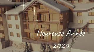 Maquette de promotion immobilière en montagne pour nos Voeux 2020