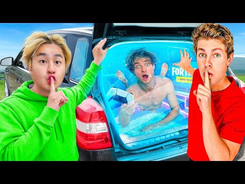 بنيت غرفة سرية لحوض السمك بن كام عربي زونغ عربي توبر عربي