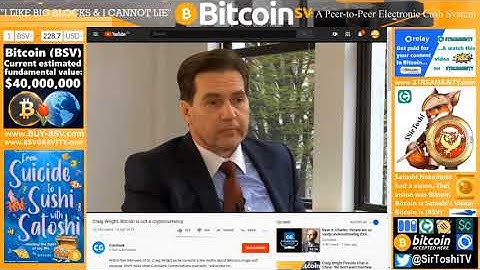 Craig Wright: Electric Efficiency, POS, Money & Power.