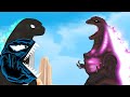 Godzilla vs Shin Godzilla - PAC-MAN: EVOLUTION of SHIN GODZILLA Attack - P2