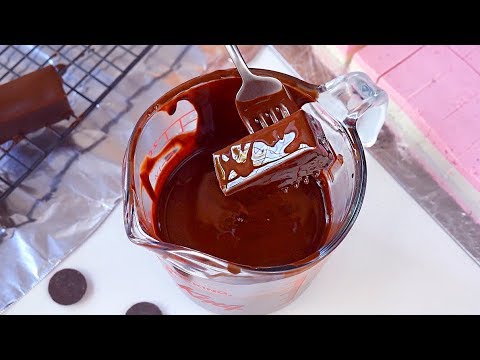 Ганаш 🍫 Шоколадная ГЛАЗУРЬ для Сырков, Конфет и Мороженого 🍫