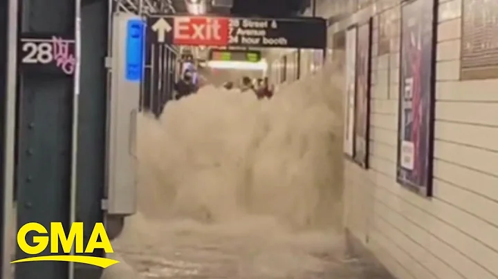Historic flooding cripples NYC transit system l GMA - DayDayNews