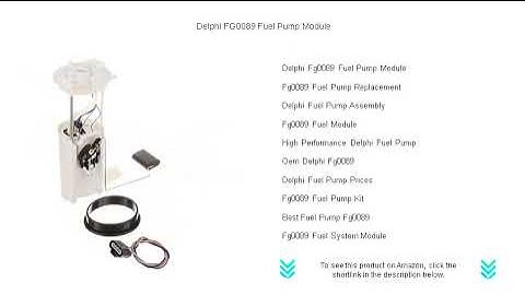 Delphi FG0089 Fuel Pump Module