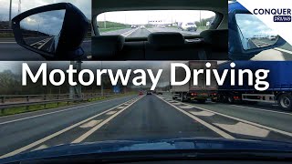 Motorway Driving  Judging if There is Space, Joining, Changing Lane, Speed and Staying Safe