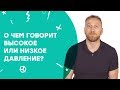 О чем говорит высокое или низкое давление? | Узнай за 60 секунд (12+)