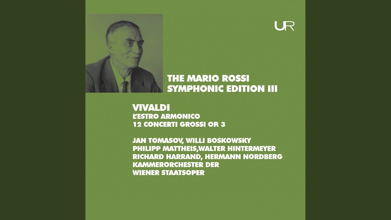 Mira Concerto for 2 Violins in A Minor, Op. 3 No. 8, RV 522: II. Larghetto e spiritoso en YouTube Mira Concerto for 2 Violins in A Minor, Op. 3 No. 8, RV 522: II. Larghetto e spiritoso en YouTube