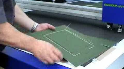 Gunnar CMC 4001 - Computerized Mat Cutter - Automatic VG and Automatic Double Mats