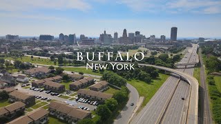 Buffalo, New York - [4K] Drone Tour