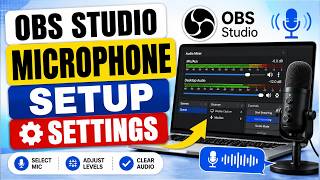 OBS Studio microphone setup Settings