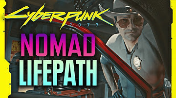 Cyberpunk 2077 - Nomad Lifepath Intro // Full Prologue All Choices - 4K 60fps