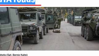 WARNING: Expect to see military vehicles on Toronto GTA roads streets (TORONTO SUN ARTICLE) E2 Links