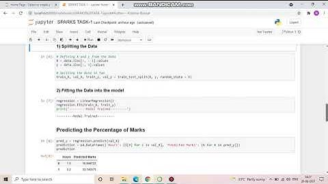 SPARKS Foundation Internship Task-1 | Prediction using Supervised ML