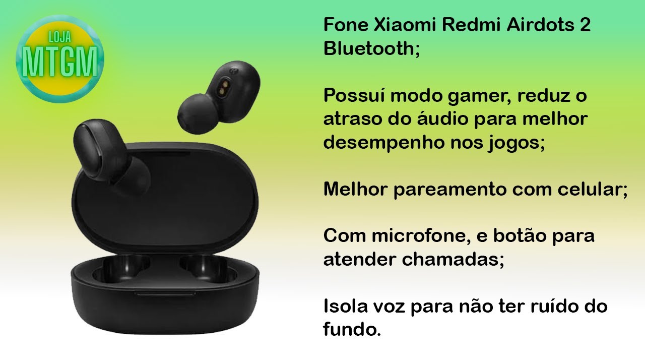 2020 Novo fone de ouvido Xiaomi Redmi AirDots S Fone de ouvido bluetooth  sem fio tws fone de ouvido estéreo de pareamento rápido para jogos com  baixo atraso em Promoção | Ofertas