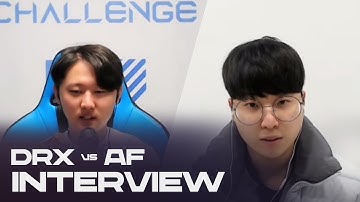 [Resolution interview] DRX vs. AF | 2021 LCK Spring Split