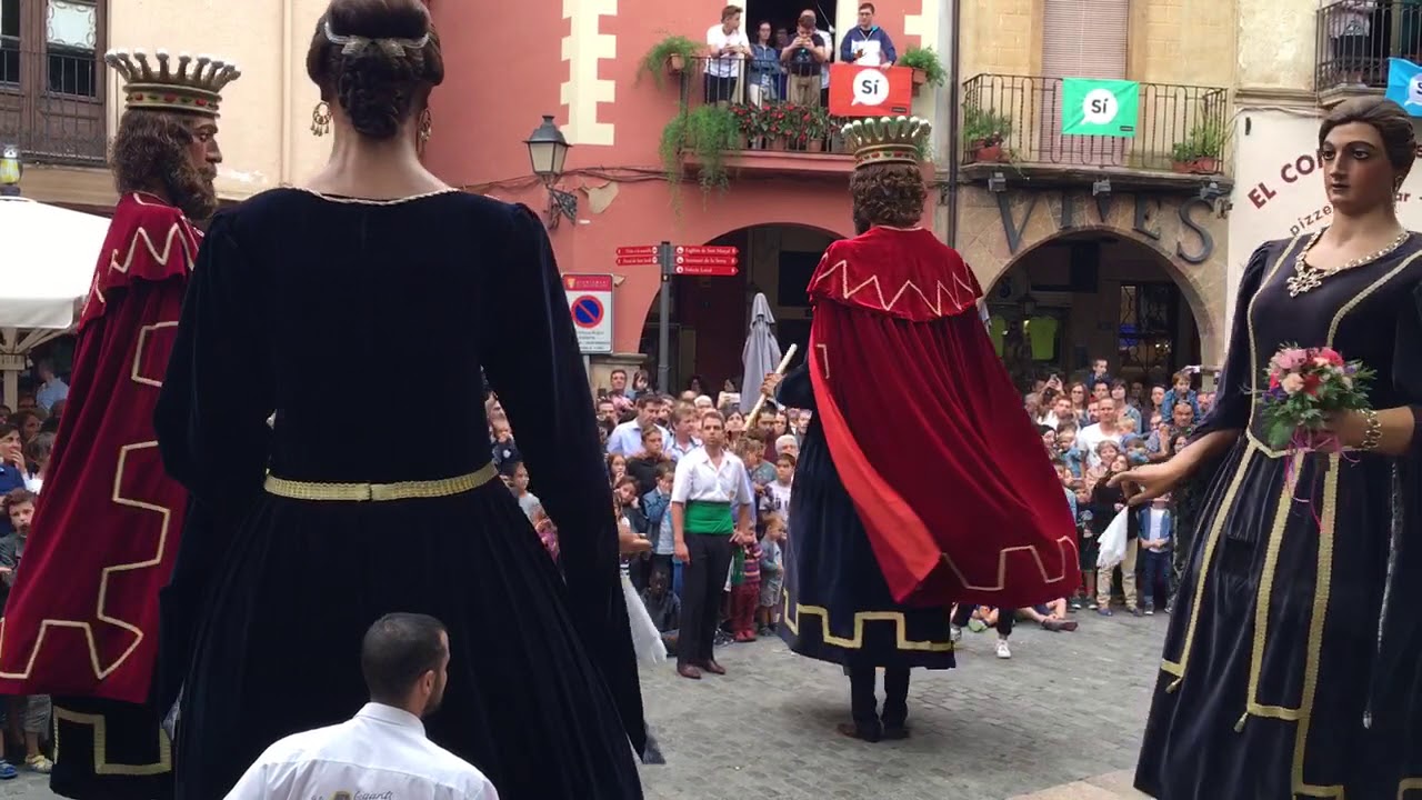 Ball dels quatre gegants de Montblanc