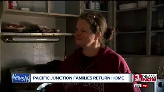 Assessing the Damage: Pacific Junction families return home