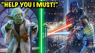 What If Yoda SAVED Luke On Bespin Vs Darth Vader