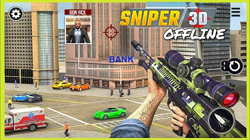 Sniper Games 3D Shooting Games Gameplay Walkthrough (Android/IOS/APK) - Part 1