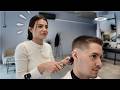 Cute Ukrainian Barber ASMR - Complete Haircut &amp; Shave Session [$35]