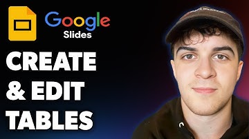How to Create and Edit Tables in Google Slides (Full 2025 Guide)