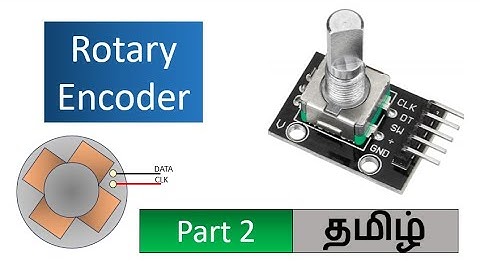 Part 2 | Rotary encoder programing with microcontroller