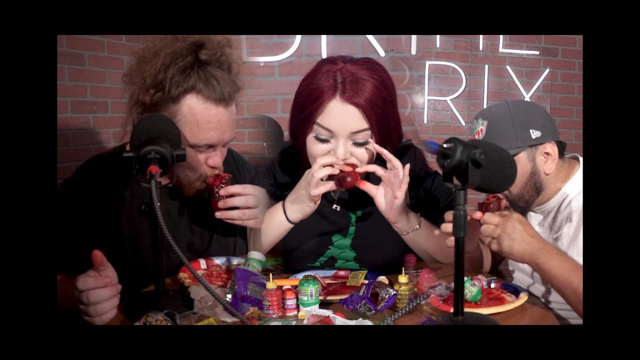 Comida Mi Vida - Episode 1. Rappers Try Candy Filled Chamoy Pickle For ...