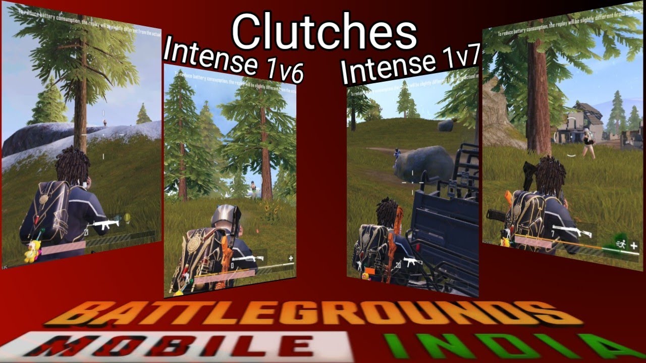 Th Most Intense 1v6 & 1v7 Clutches in bgmi History | #pubgmobile #bgmi ...