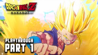 LETS BEGIN | Dragonball Z: Kakarot | PART 1 | Full Playthrough