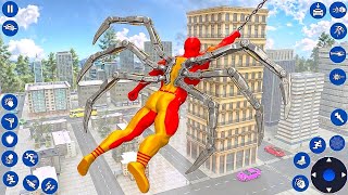 Fighting Spider Rope SuperHero Rescue Girl #16 - Android Gameplay screenshot 4