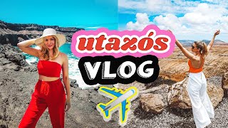 UTAZÓS VLOG 🌴Kanári-szigetek, Fuerteventura 🌊 fedezzük fel együtt