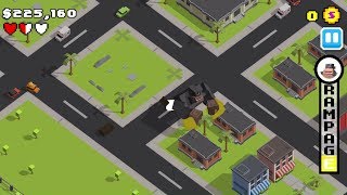 Smash City Android and IOS gameplay - Destroy everything screenshot 1