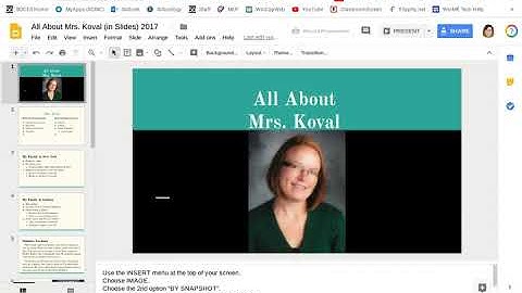 Sharing Google Slides using QR Code