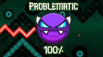 Problematic 100% (easy demon by Dhafin) | Geometry dash 2.11