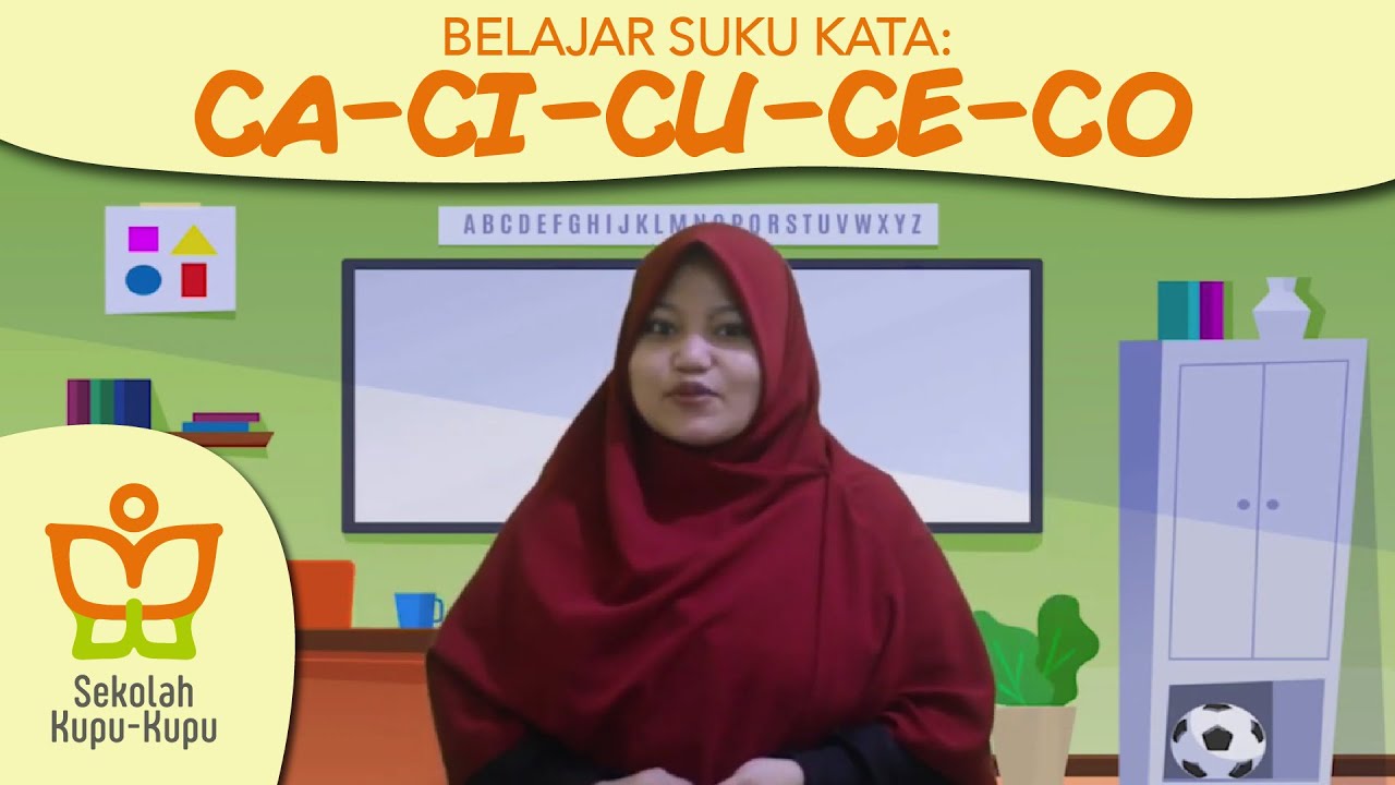 Belajar Suku Kata ca ci cu ce co untuk Anak TK