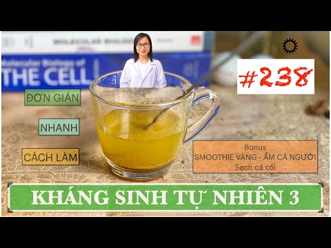 Video: Kháng Sinh Tự Nhiên