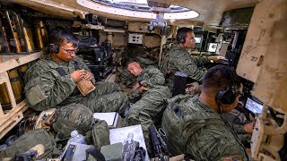 How 4 Crewmen Eat, Sleep & Survive Inside an M1 ABRAMS For 3 Continuous Days