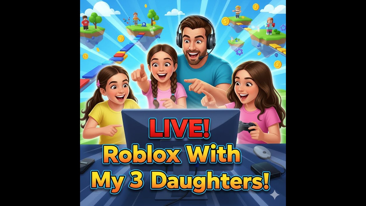 Playing Roblox With My Daughter This Got So Funny LIVE YouTube 