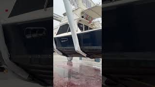 Blackwatch 30 pre purchase inspection survey #sportsfishing #blackwatch #fishing #boatlife