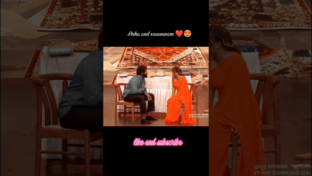 Asha and ravanaram single pasaga❤️😍