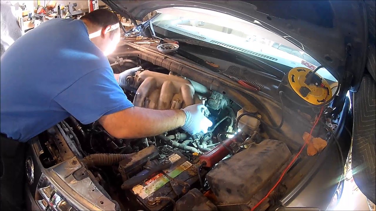 07 murano replacing valve covers and gasket YouTube